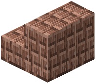 Rotated Granite Bricks Stairs