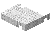 Iron Block Lines Slab