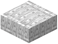 Patterned Block of Iron Slab