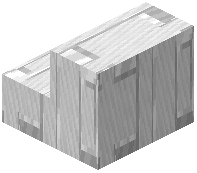 Processed Block of Iron Stairs