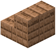 Small Jungle Plank Bricks Stairs