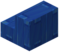 Glossy Block of Lapis Lazuli Stairs