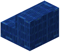 Inverted Lapis Lazuli Block Tiles Stairs