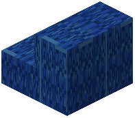 Mosaic Block of Lapis Lazuli Stairs