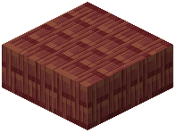 Rotated Mangrove Plank Bricks Slab