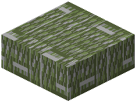 Inverted Dented Mossy Cobblestone Slab