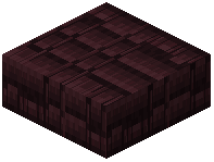 Nether Brick Beams Slab