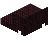 Nether Brick Pattern Stairs