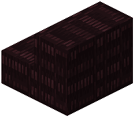 Small Nether Brick Tiles Stairs