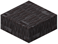 Diagonal Netherite Block Tiles Slab