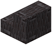 Diagonal Netherite Block Tiles Stairs
