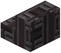 Indented Block of Netherite Stairs