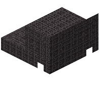 Patterned Block of Netherite Stairs