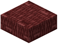 Dented Netherrack Slab