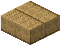 Oak Plank Bricks Slab