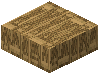 Oak Planks Crate Slab