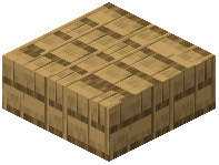 Small Oak Plank Bricks Slab