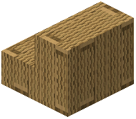 Wavy Oak Planks Stairs