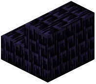 Rotated Obsidian Bricks Stairs