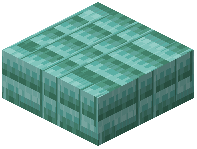 Prismarine Brick Beams Slab