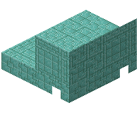 Prismarine Brick Pattern Stairs
