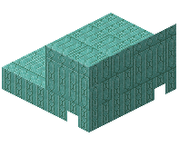 Prismarine Brick Pillars Stairs