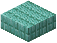 Rotated Prismarine Bricks Slab