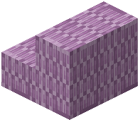 Purpur Squares Stairs