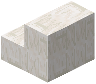 Quartz Block Crosses Stairs