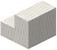 Quartz Block Scales Stairs