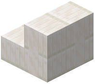 Quartz Block Tiles Stairs