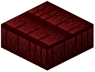 Large Red Nether Bricks Slab