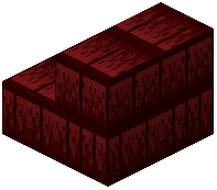 Large Red Nether Bricks Stairs