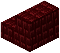 Rotated Red Nether Bricks Stairs