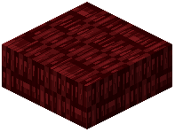 Red Nether Brick Squares Slab