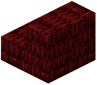 Red Nether Brick Squares Stairs