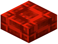 Brick Bordered Block of Redstone Slab