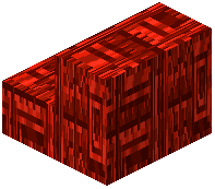 Chiseled Redstone Block Clovers Stairs