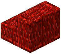 Diagonal Redstone Block Tiles Stairs