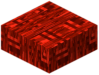 Patterned Block of Redstone Slab
