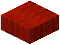 Polished Block of Redstone Slab