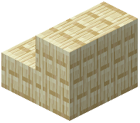Rotated Sandstone Bricks Stairs