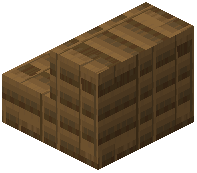 Spruce Plank Beams Stairs