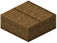 Spruce Plank Bricks Slab