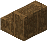 Spruce Planks Crate Stairs