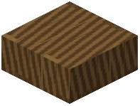Diagonal Spruce Plank Stripes Slab