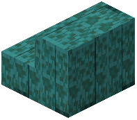 Large Warped Plank Tiles Stairs