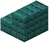 Rotated Warped Plank Bricks Stairs