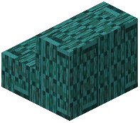Warped Plank Squares Stairs