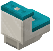 Cyan Toilet